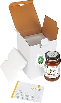 INDIGENOUS HONEY Tulsi Basil Honey Raw Natural Pure Unprocessed NMR Tested Unpasteurized Unheated 530g Glass Jar Pack of 1