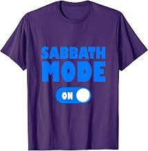 Sabbath Mode Funny Jewish Shabbat Shabbos Sabbath T-Shirt