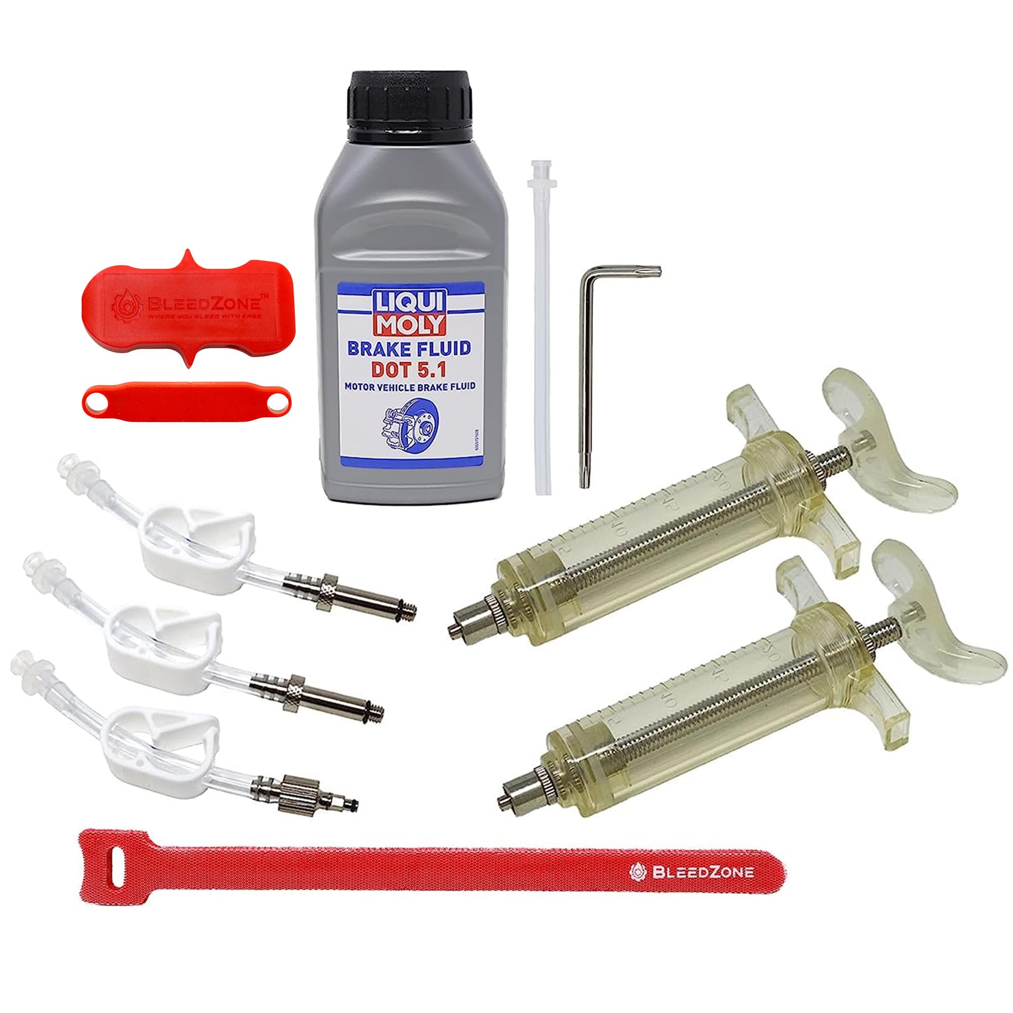 Dot Fluid - Kit Universal de Purga de Freno hidráulico de Disco para SRAM Avid Formula Hayes
