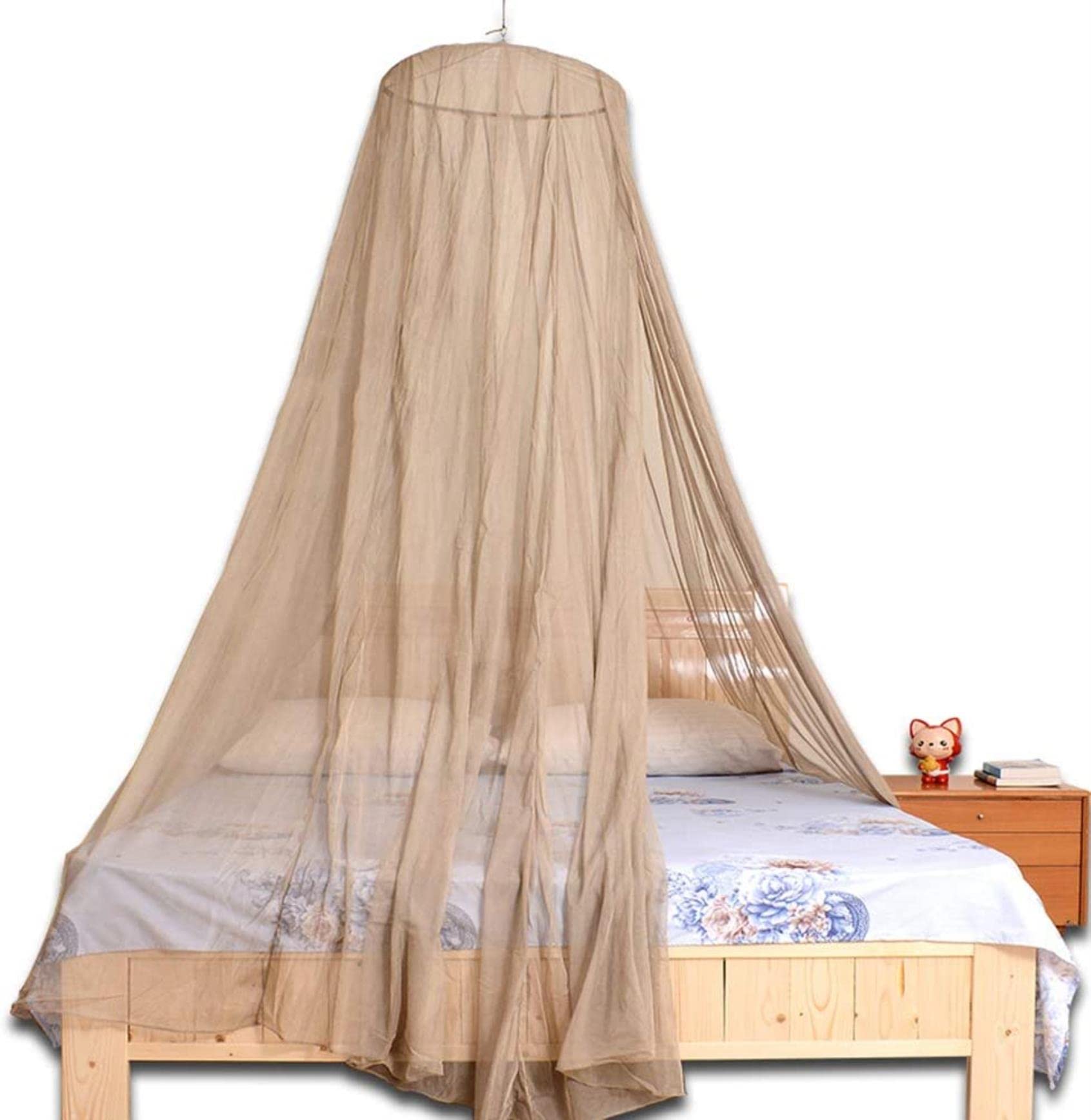 Auvent de lit protection ondes et bouclier EMF pour grand lit adulte