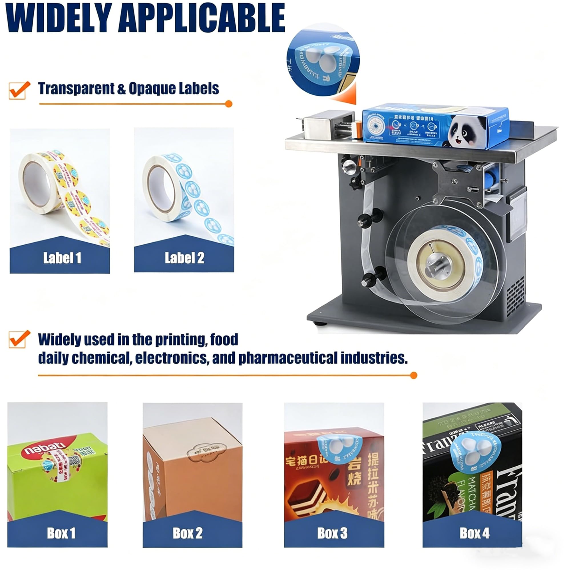 Applicateur d'étiquettes d'angle à 90 degrés, étiqueteuse semi-automatique, écran tactile PLC, précision ± 0,5 mm, 15 à 30 pièces/min, pour cosmétiques, électronique, emballage alimentaire