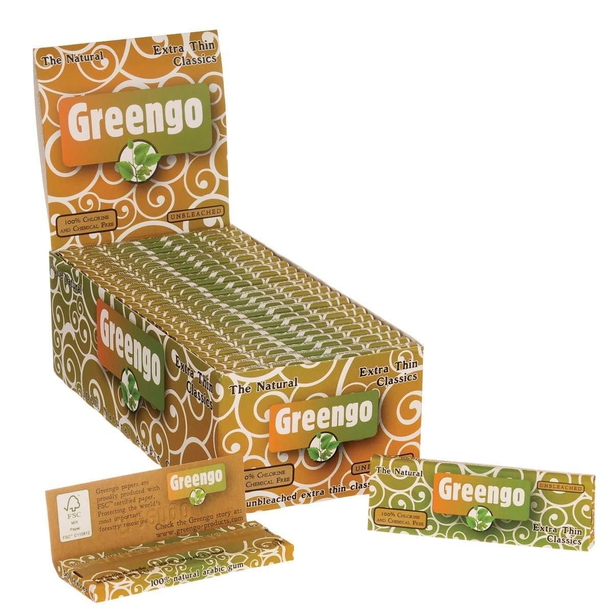 Greengo Extra Thin Classics Lot de 50 feuilles vierges