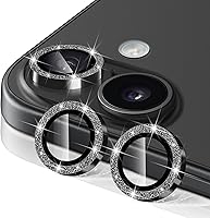 Vista 34 de Compatible con iPhone 13 Pro para iPhone 13 Pro Max, protector de lente de cámara antiarañazos, vidrio templado 9H, protector de cámara de metal a