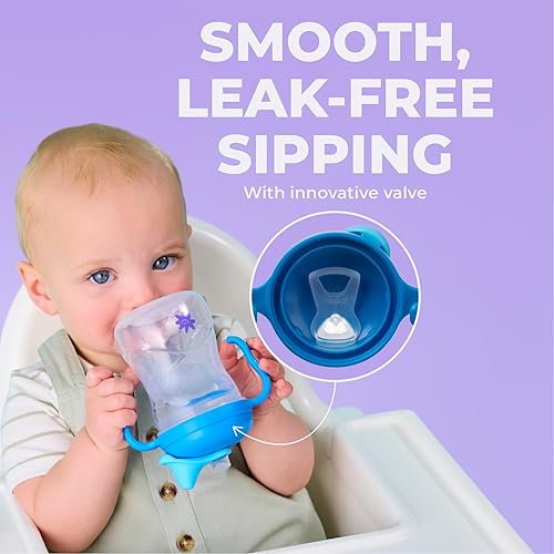 Miniatura 4 de b.box + Lansinoh Spout - Vaso para beber (más de 4 meses), boquilla de silicona suave, a prueba de fugas, sin BPA, tapa higiénica, apto