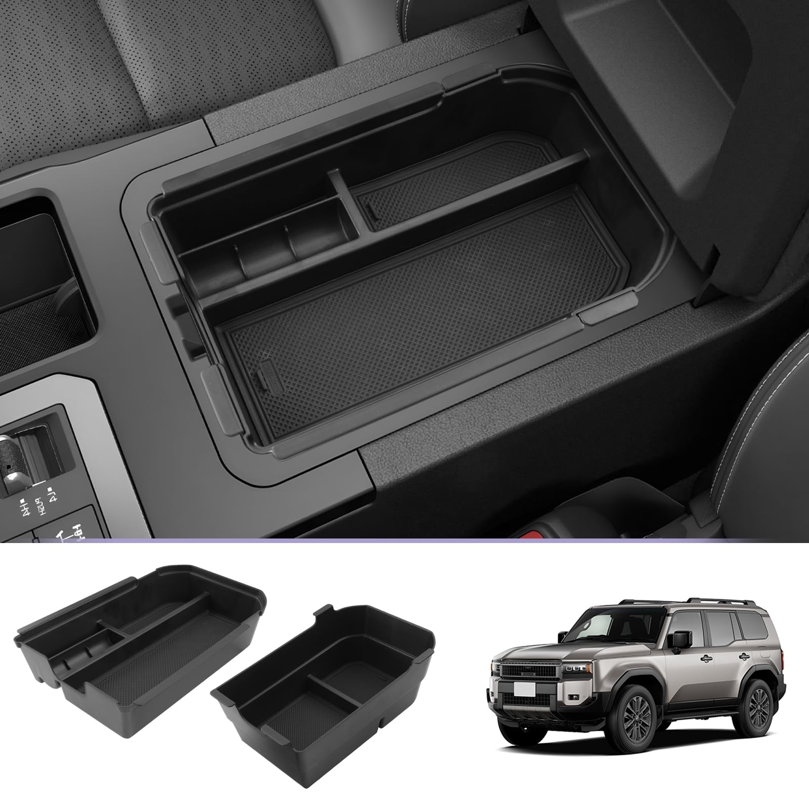 Amazon.com: LUWU 2-Packs 2024 Land Cruiser Center Console