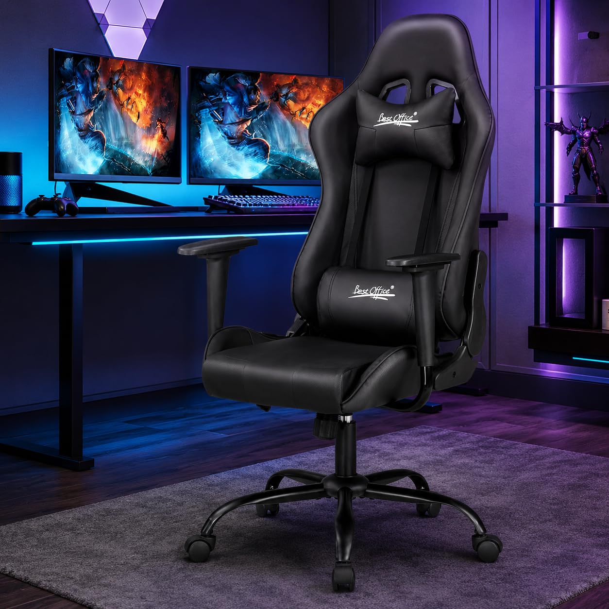 デスクチェア　Desk Chair / Gaming Chair Amazon.com: Gaming Chair Office Chair Desk Chair with Lumbar