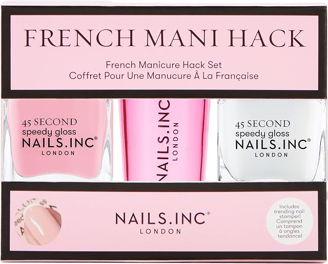 Nails.INC French Mani Hack Nail Polish Set, 2 x 14ml