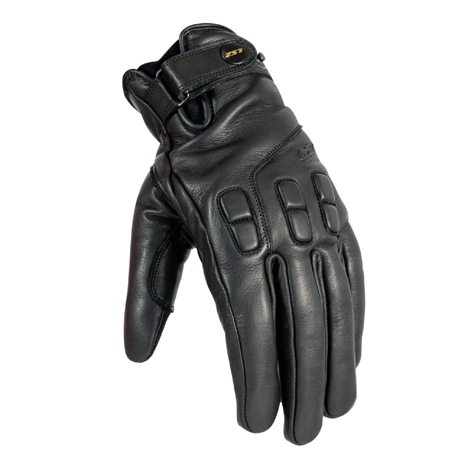 LS2 Jazz Gants de moto, schwarz, L