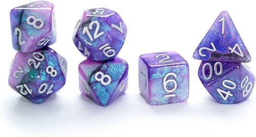 Miniatura 8 de Gate Keeper Games & Dice Gate Keeper Aether Dice: Eternity - Juego de dados de 7 piezas, juegos de Gate Keeper