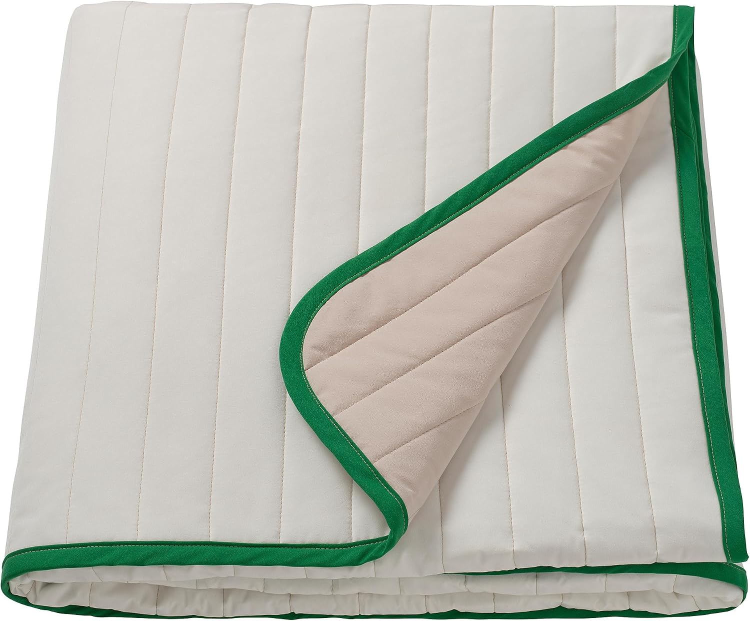 ProTuning VETEJORDFLY Bedspread, white/beige, 260x250 cm