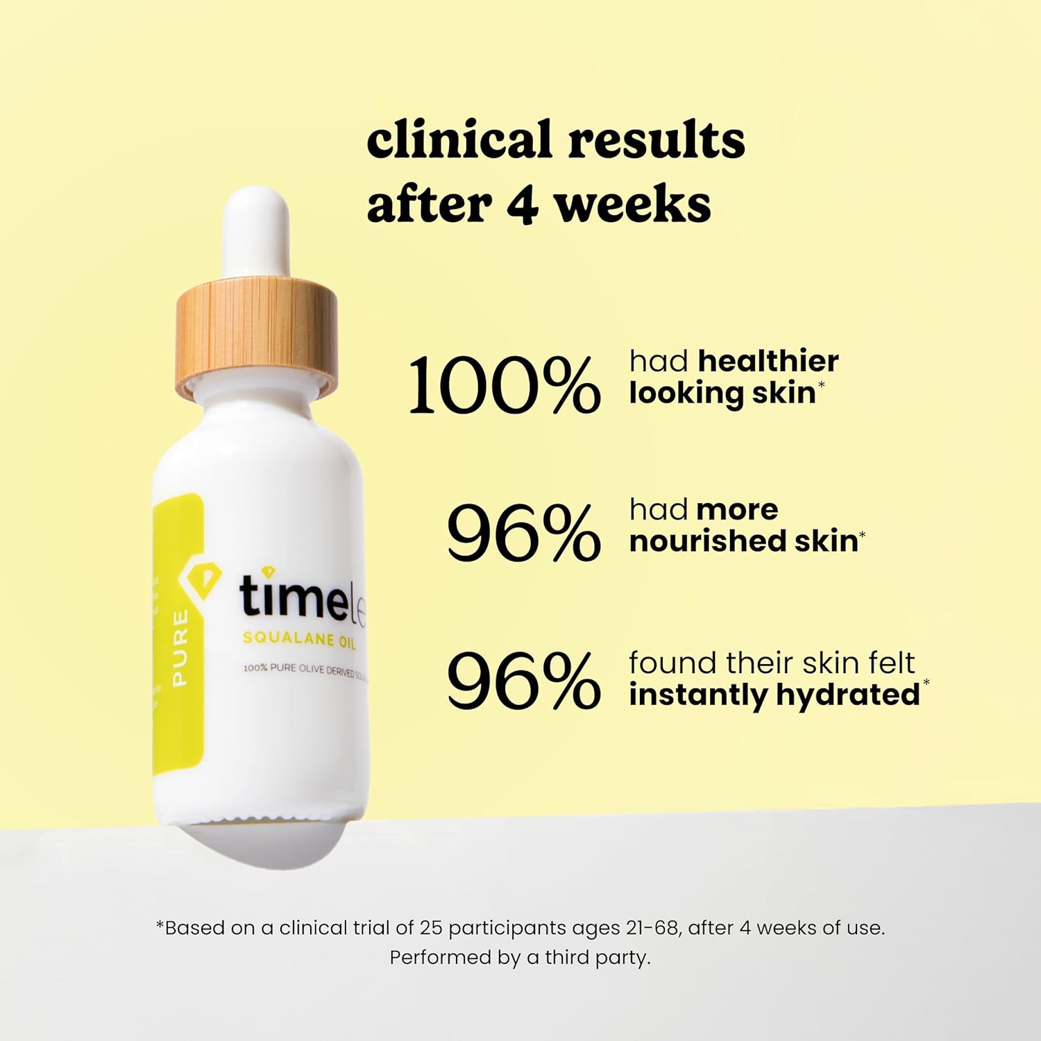 Timeless Skin Care Squalane Oil 100% Pure - Plant-Based Face Oil - Fragrance-Free - For Dry Skin - Moisturizing - 1 oz - Image 3