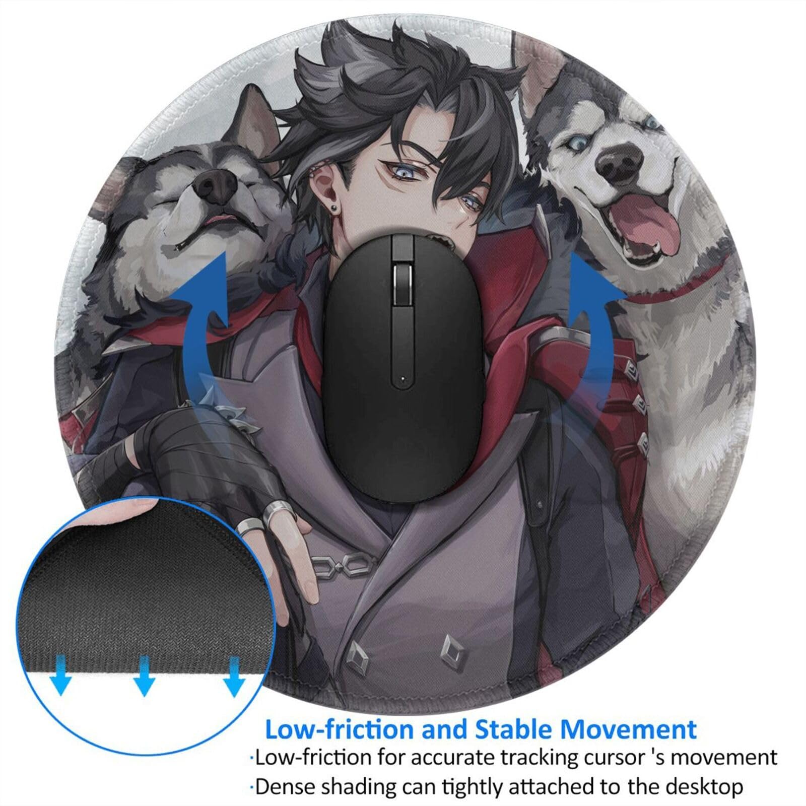 Amazon.co.jp: マウスパッド 原神 リオセスリ ゲーミングマウスパッド