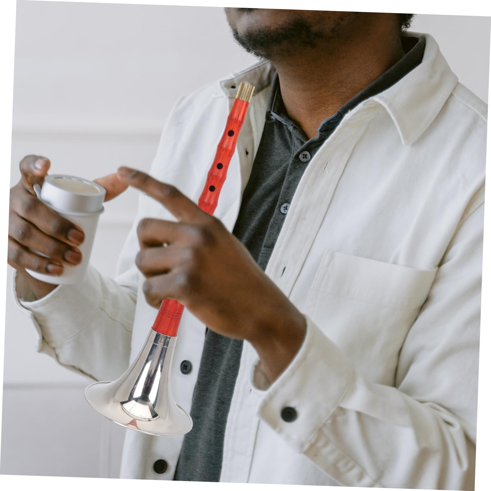 VANZACK 1Set Key Suona for Beginners Traditional Chinese Wind Instrument with Case for Practice Performance present for Music Lovers