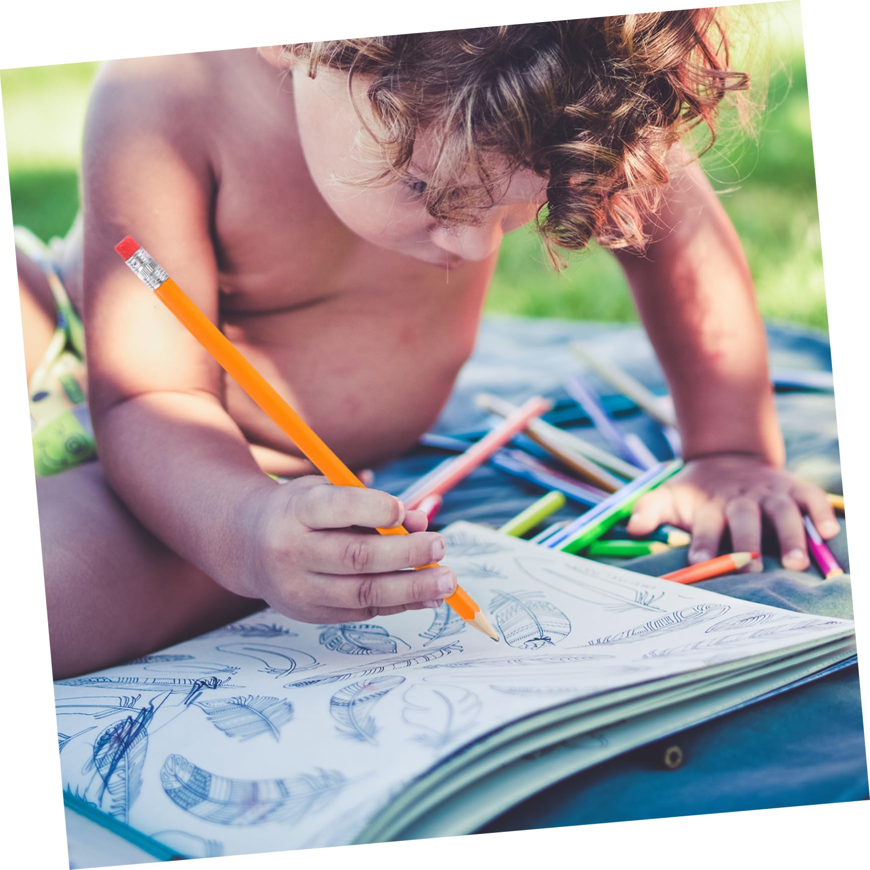 Gadpiparty 100pezzi Matite in Multifunzione Per Scrivere e Disegnare Ergonomiche e Per Studenti e Artisti