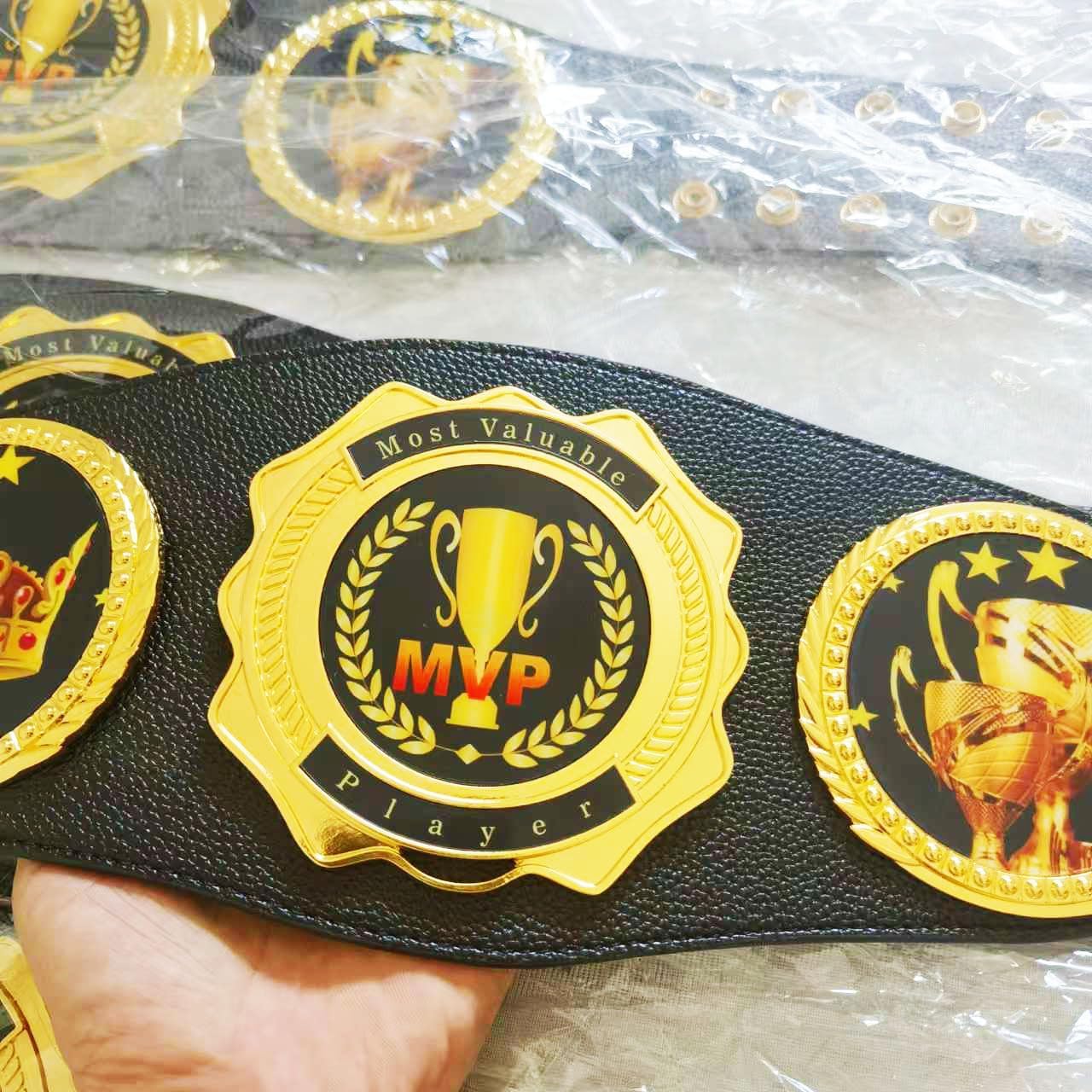 Custom Championship Belt, Wrestling Belt Real Leather Champion Award Trophy Prize Gift