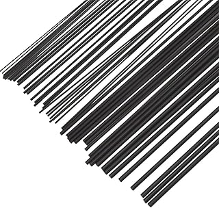 8pcs Carbon Fiber Rod Diameter 0.8mm 1mm 2.5mm 3mm 4mm-12mm Length 500mm Solid Carbon Rod For Remote Control Aircraft Arm (Color : 8pcs 9mm)