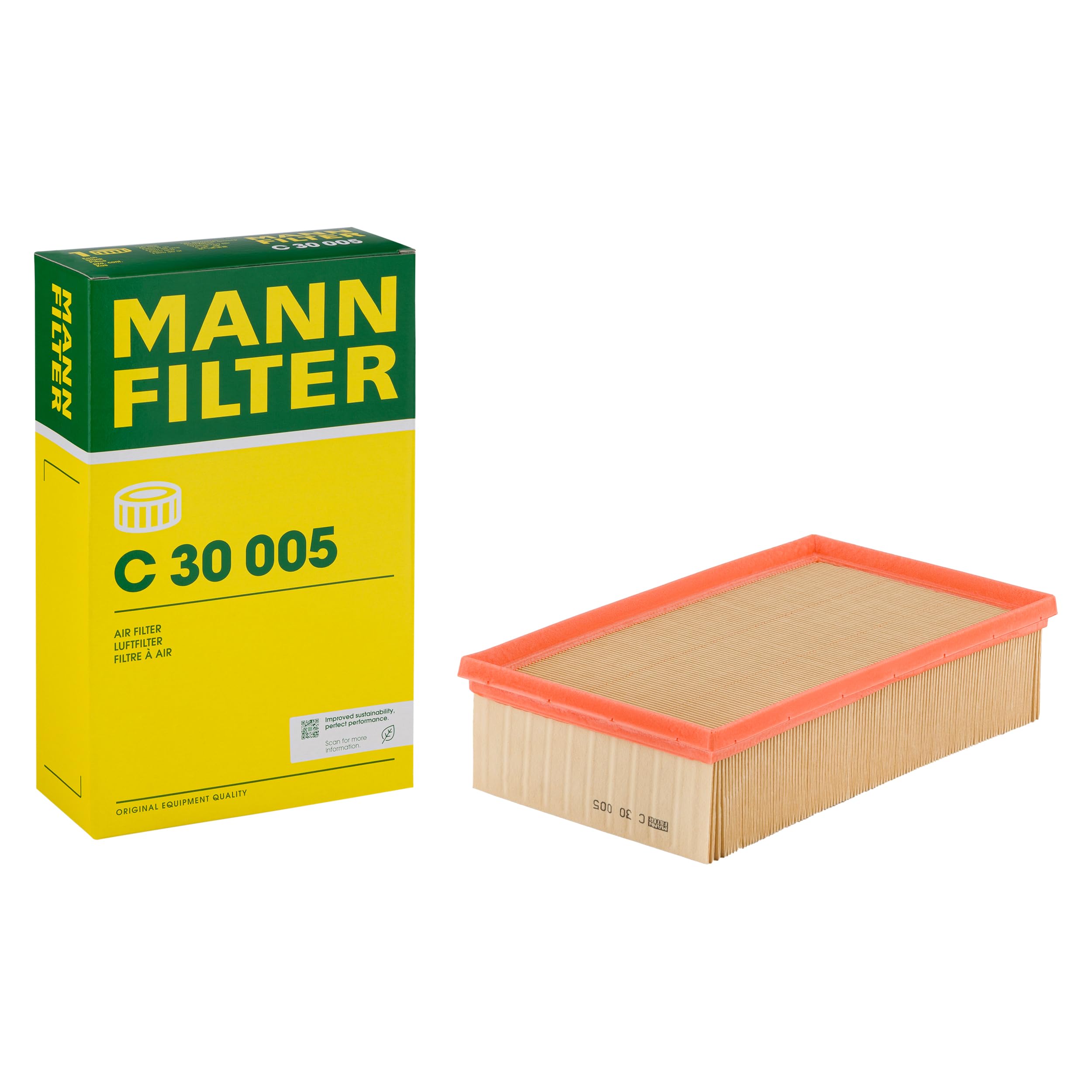 MANN-FILTER: Auswahl an Autofiltern