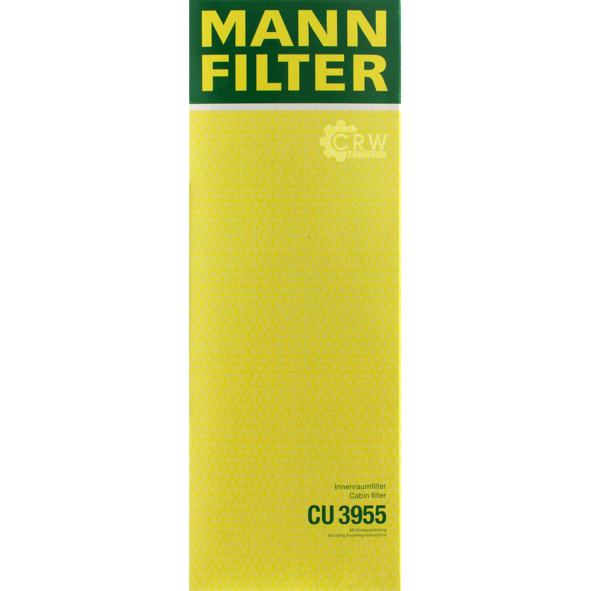 Paquete de inspección Kit de mantenimiento de filtros con filtro de aceite HU 726/2 x, filtro de aire C 26 168, filtro de combustible WK 842/11, filtro de habitáculo CU 3955, tornillo de