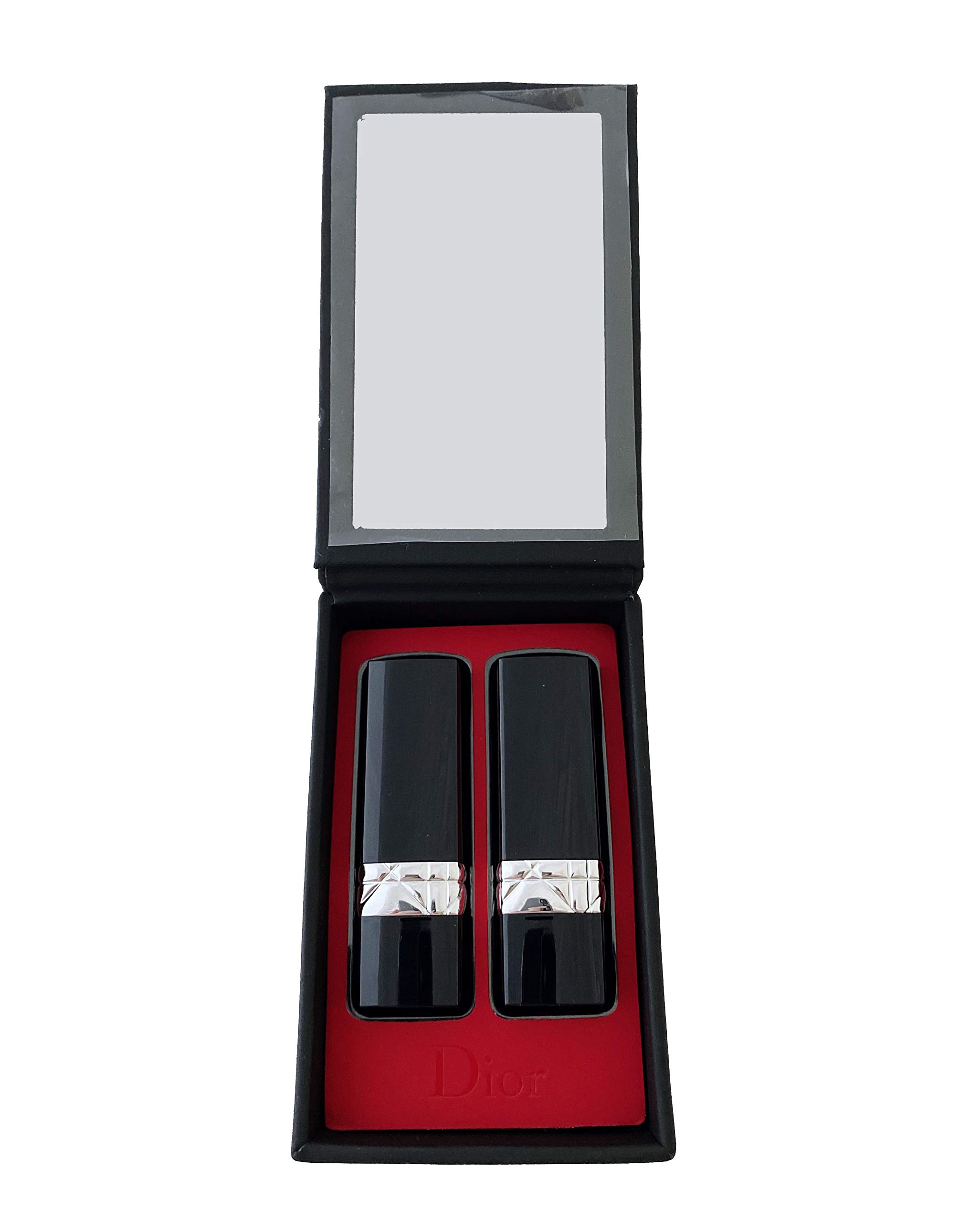 Rouge Dior Mini Lipstick Coffret - 999 Satin Red & 999 Matte Red