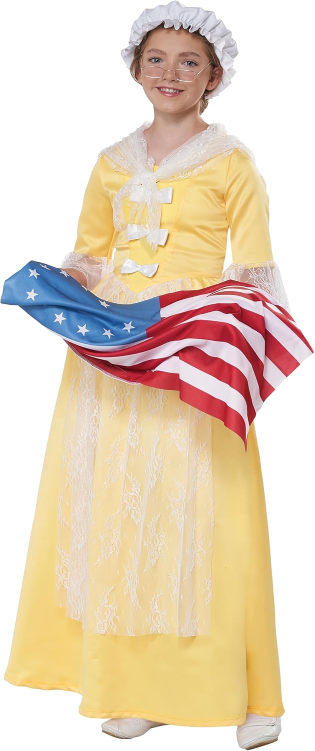 California Costumes Girls Betsy Ross an American Icon