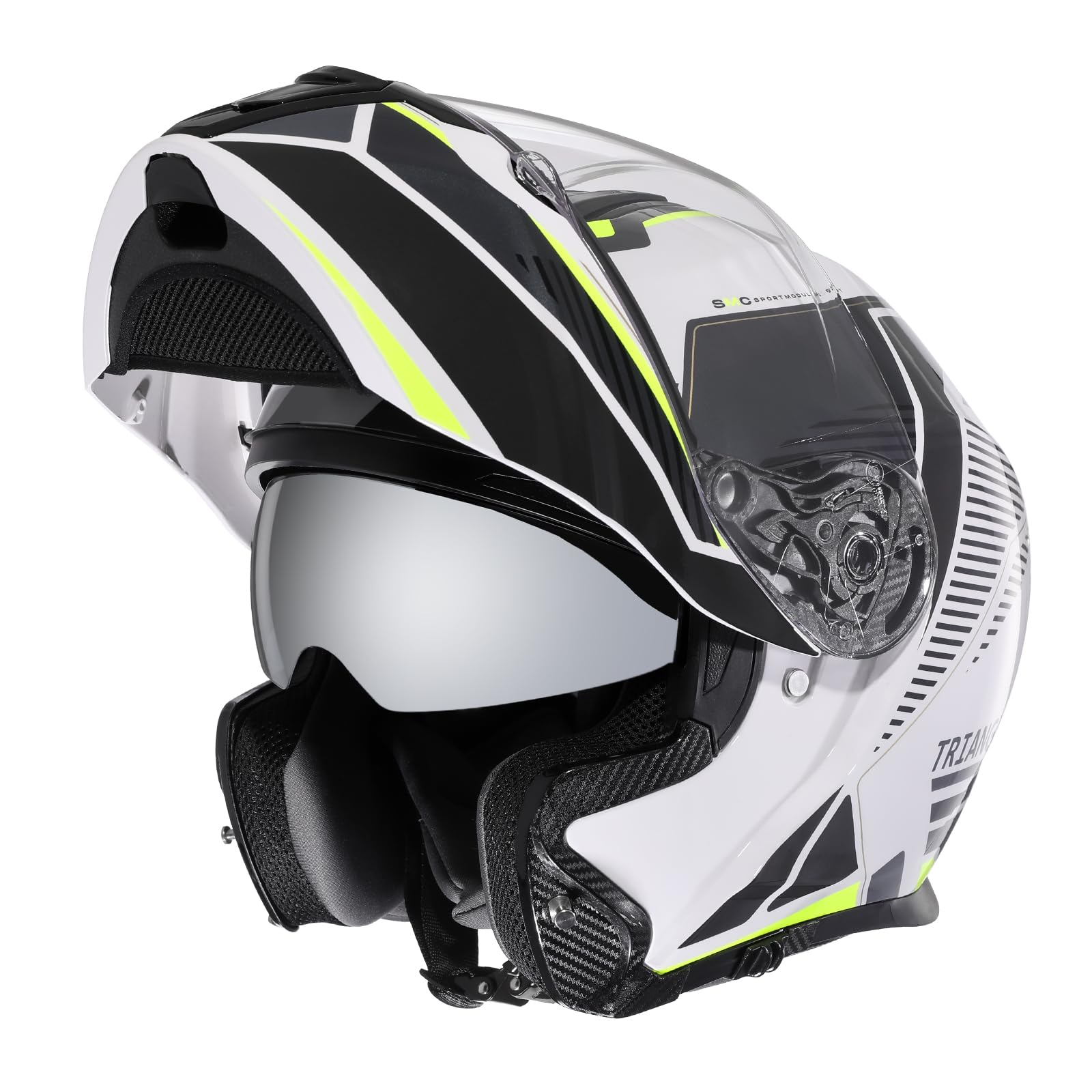 Face Helmet Agv Flip Up Motorcycle Helmets Triangle Modular