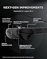 Vista 5 de Lenovo Legion Go 2 Right Controller, Works with Legion Go 1 & 2, Hall Effect Joystick and Triggers, 10m Range, Black