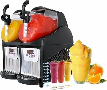 Commercial Smoothie Maker, 2.5L Double Jar Smoothie Juice Maker, 5L Frozen Juice Blended Ice Cold Drink Smoothie Maker for Restaurants Snack Bars