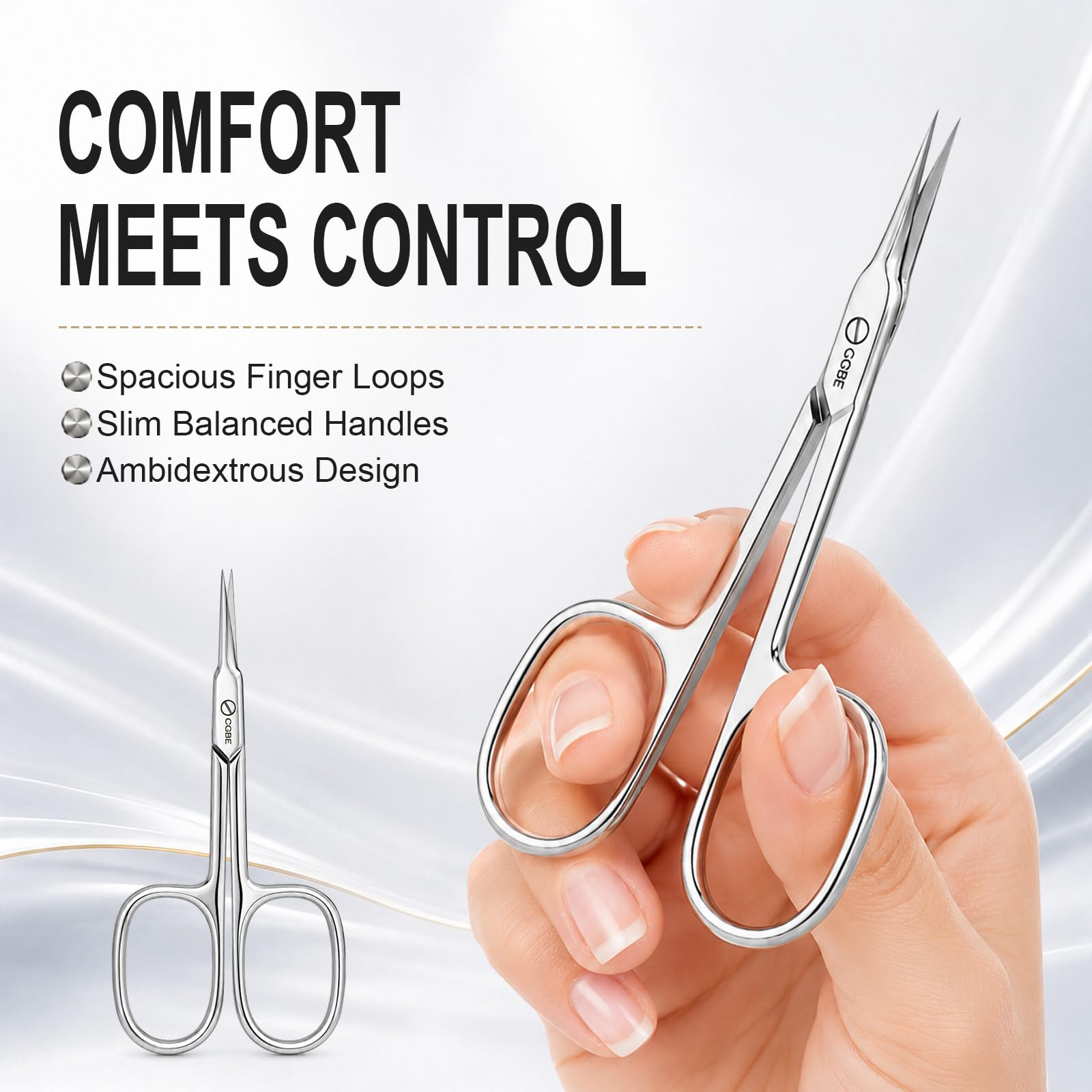 CGBE Cuticle Scissors - Russian Manicure -4 CGBE Cuticle Scissors - Russian Manicure -4