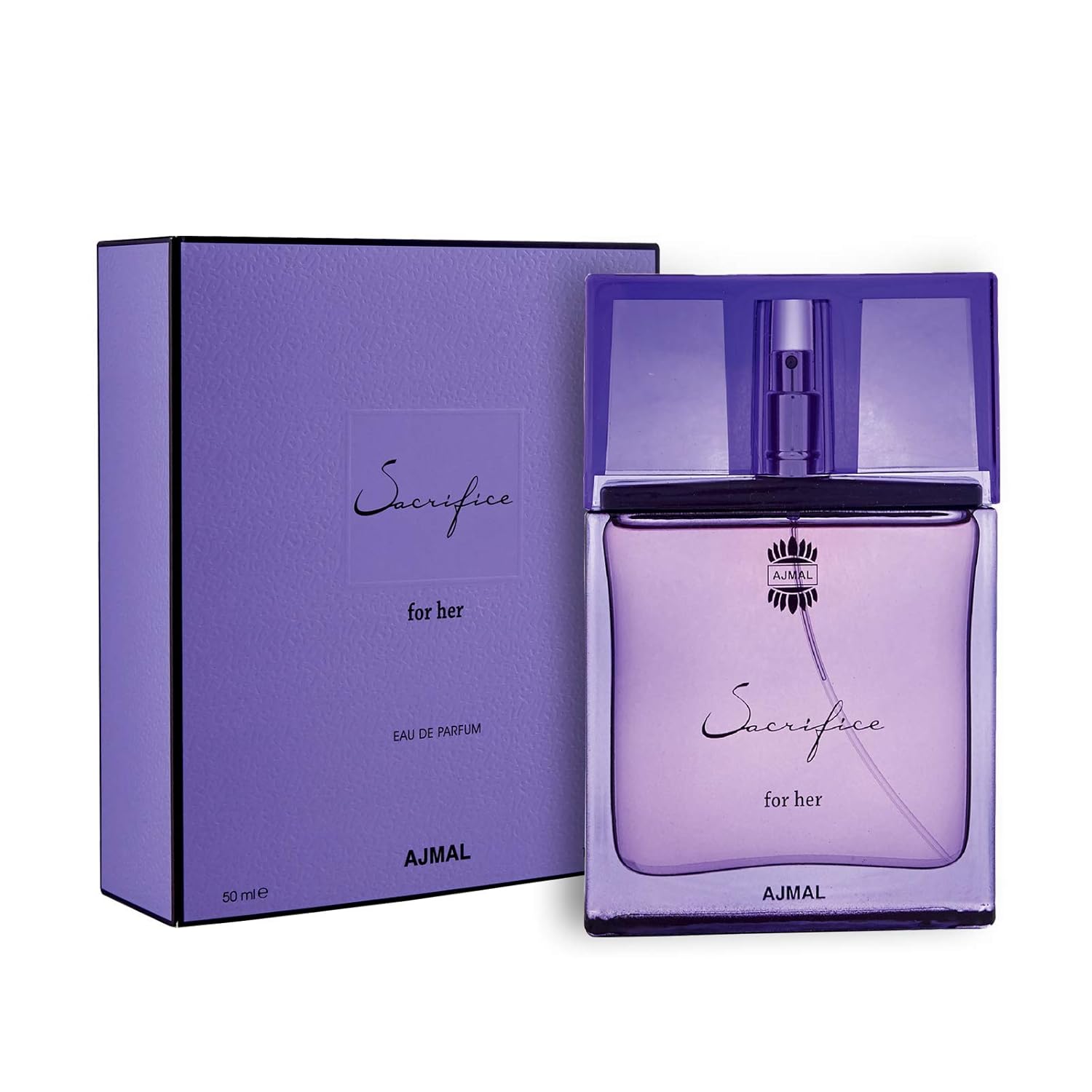 Ajmal Sacrifice Gift For Her EDP 50ML Long Lasting Scent Spray Floral Perfume Gift For Women - Made In Dubai - Image 2