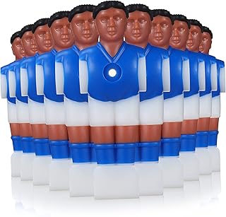 VANZACK 11 Pçs Fantoche Mini Bonecas Acessórios Mecânicos Mini Bola De Futebol Pebolim Masculino Substituição Jogador De Futebol De Mesa Peças De Futebol De Mesa Figuras De Pebolim Jogo
