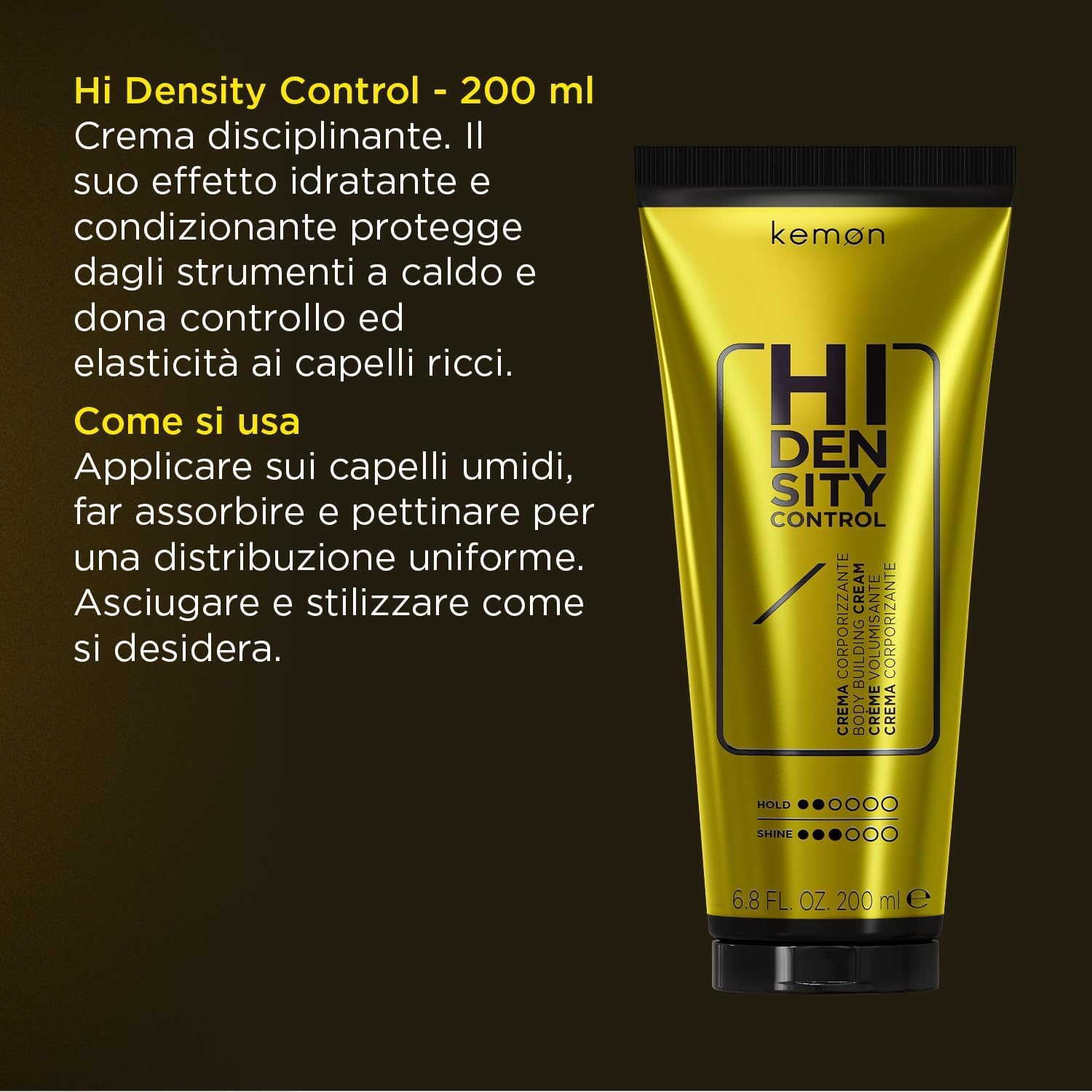 Hi Density Körpercreme 200 ml Pack 6 Stück - Hair Manya - Kemon ...