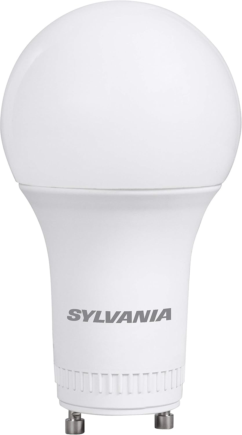 Sylvania LED Light Bulb, 60W Equivalent A19, Efficient 8.5W, GU24 Bi-Pin Base, Frosted Finish, 800 Lumens, Daylight - 1 Pack (78107)