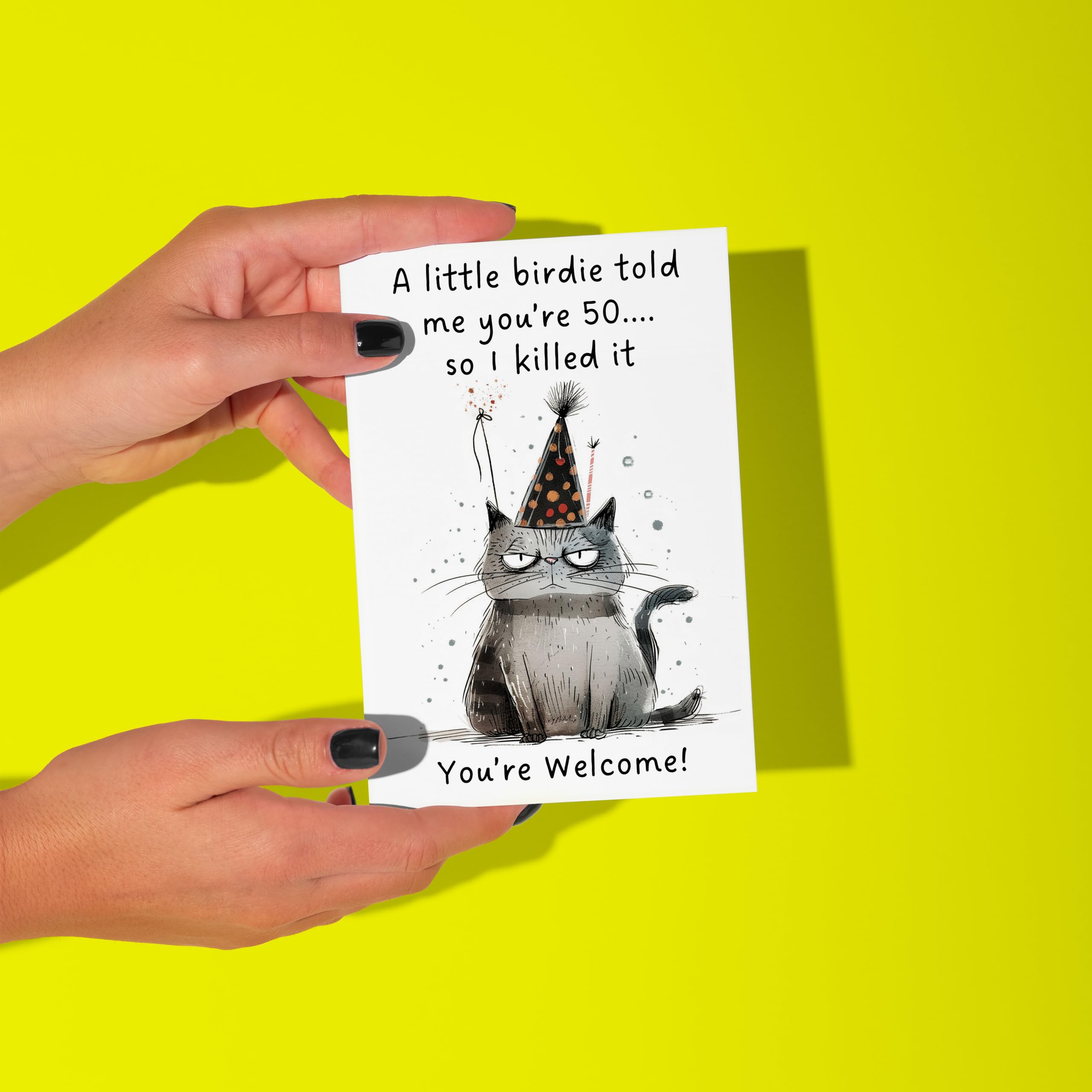 Funny 50th Birthday Card Printable, Dog Lover Birthday Card, Turning 50 Card For Husband Wife Or - View #6
