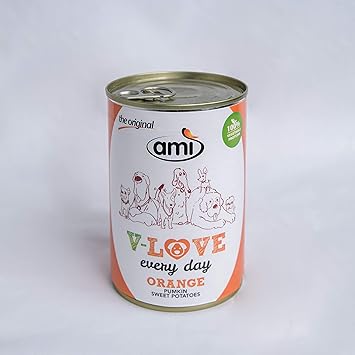 Ami Wet Dog Food Orange Vegetarian/Vegan, 400g