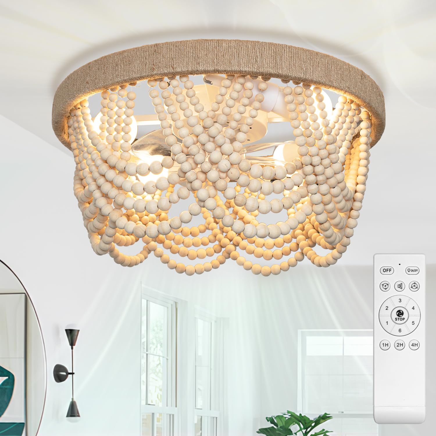 Frstem's Ceiling Fan with Light