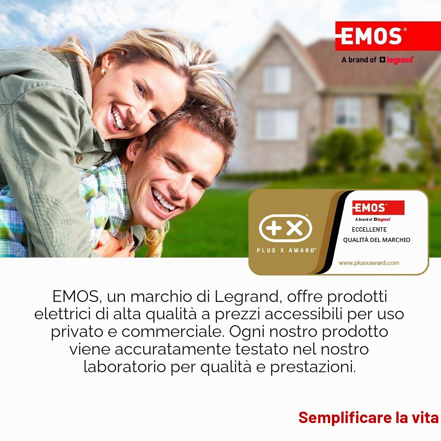 EMOS - Cavo di rete UTP CAT 5e, 100 m, PVC - Cavo patch UTP CAT5e - Filo Cu- Cavo LAN Gigabit - Cavo Ethernet non schermato - per interni