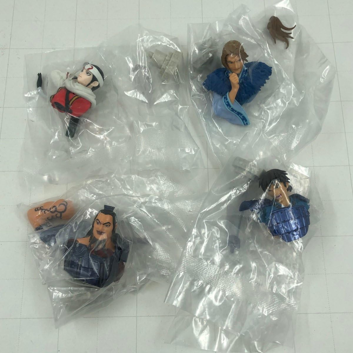 キングダム ミニチュアバストマスターズ 信 王騎 羌 李牧 4種セット
