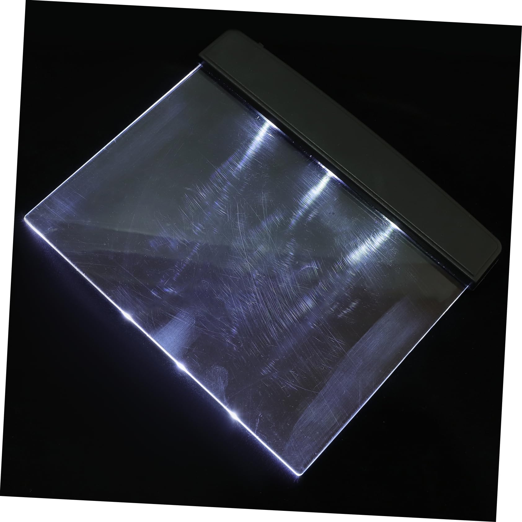 SHINEOFI Flat LED Book Light Panel Shaped Reading Lamp for Bed Eye Protection Night Reading Light Durable Design for Home Dorm Travel Use Easy Operation Optimal Lighting Effects