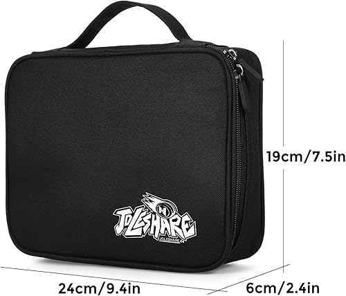 Miniatura 6 de fangzi Bolsa de almacenamiento, bolsa de almacenamiento Yoyo Ball Holder Bolsa de almacenamiento absorbente de golpes Yo Yo Bolsa protectora para 8