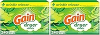 Vista 11 de Gain Original Scent - Hojas de secadora suavizantes de tela, aroma original, 240