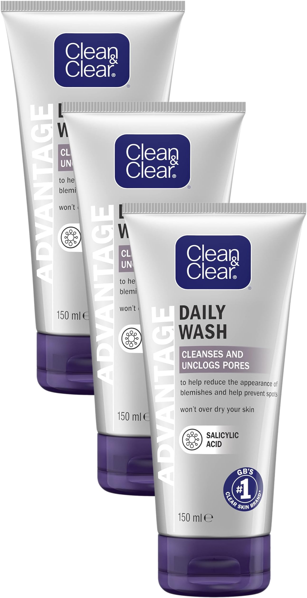 Advantage Spot Control Daily Wash 150ml - Pack of 18