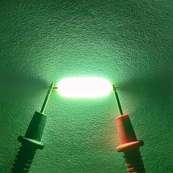 Flexible Led Filament 10 Pcs Cob Led Filament 18.8Mm 29Mm 38Mm 54Mm 68Mm Edison Bulb Parts Dc 3V 12V 57V Incandescent Diode Parts,Green,29Mm Dc3V 10Pcs