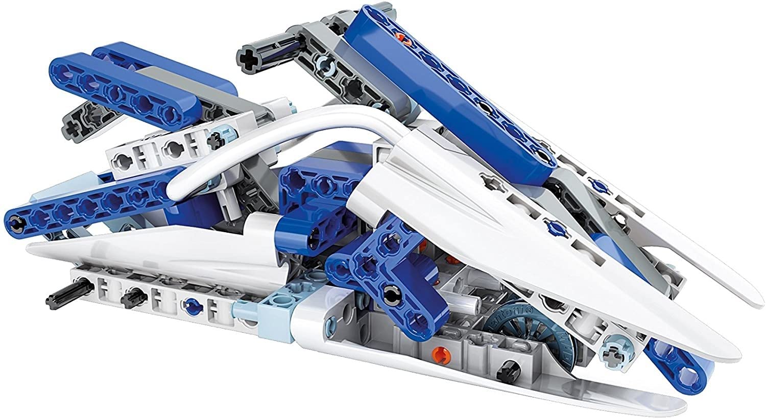 Clementoni - 19048 - Scienza e Gioco - Laboratorio di Meccanica - Trimarano + Moto d'Acqua - Made in Italy - Set Costruzioni Bambini 8 Anni+ (Versione in Italiano)
