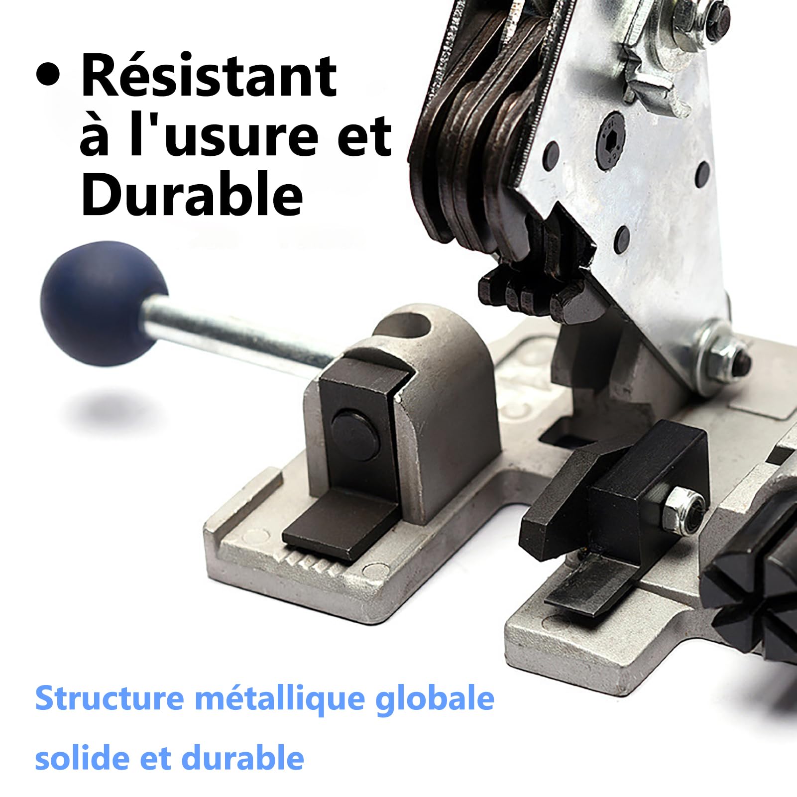 Machine à emballer de cerclage 3 en 1, sertisseur tendeur multifonction portable pour l'industrie