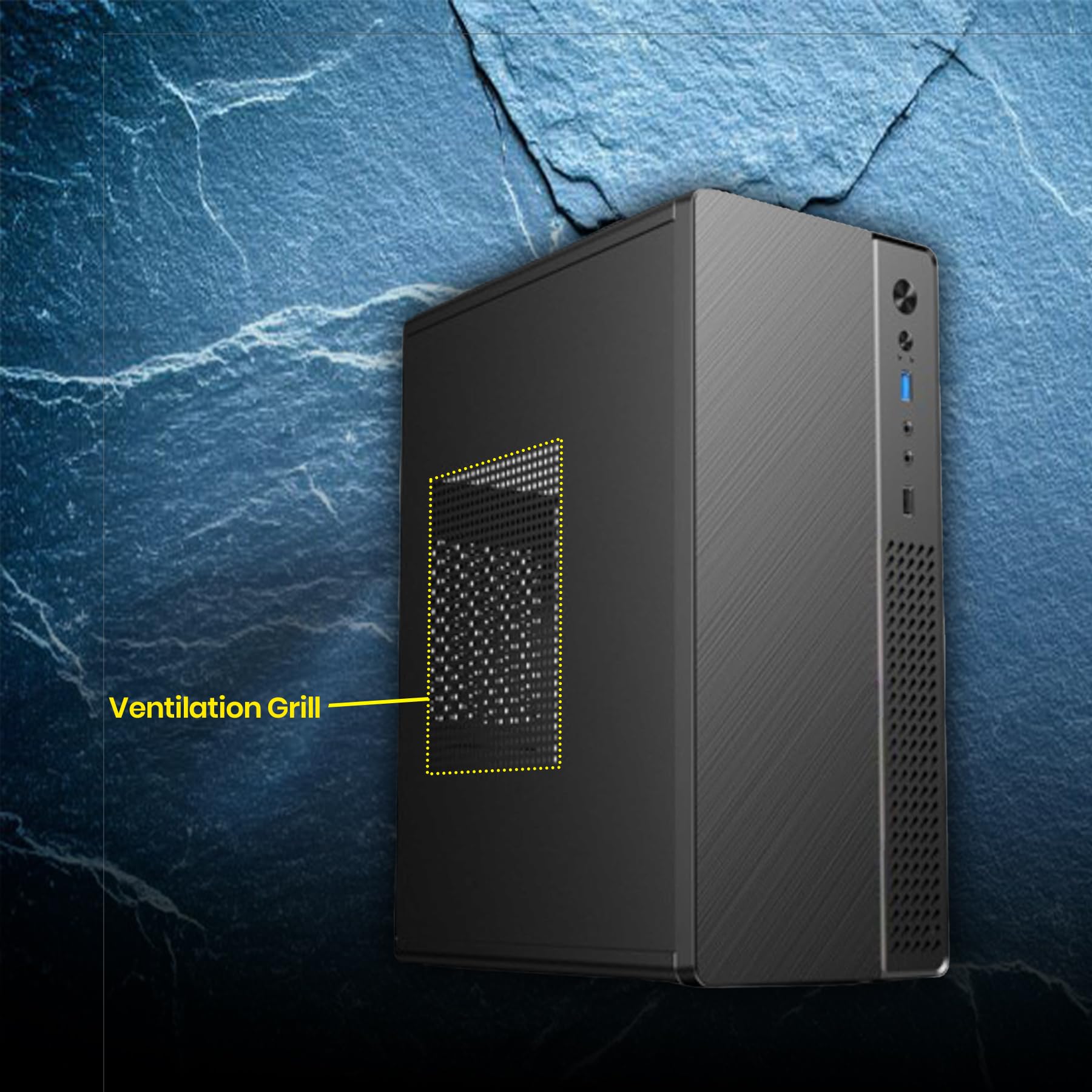 Assembled Desktop PC Core i3 8th Gen i3-8100 (3.60GHz) | 4GB RAM
