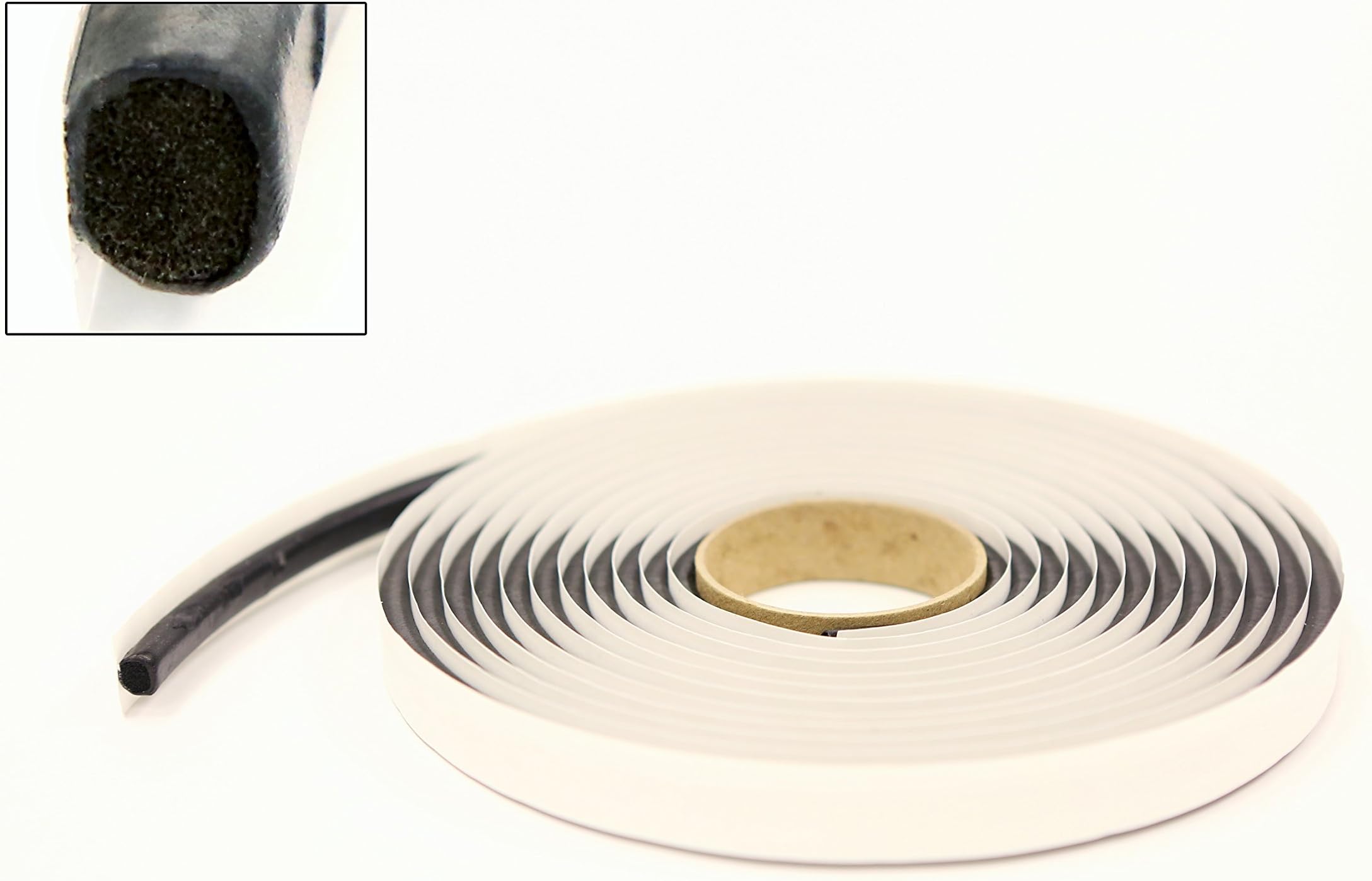 Foam Core Butyl Tape 6mm X 12 Ft. - Automotive Window Installation - 24 Rolls