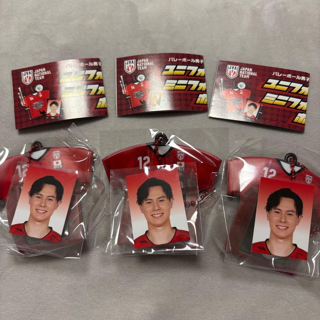 バレーボール 男子日本代表 ユニフォームミニフォトホルダー 髙橋藍