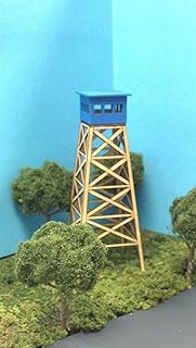 Train Time Laser N Scale ** Laser Cut ** Forest Fire Lookout Tower Kit