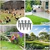 8 Pack Solar Mole Repellent, Ultrasonic Mole Repellent Solar Powered, Solar Mole Repellent Ultrasonic, Sonic Mole Deterrent Devices, Get Rid of Moles Snakes Gophers Vole for Lawn, Yards, Garden