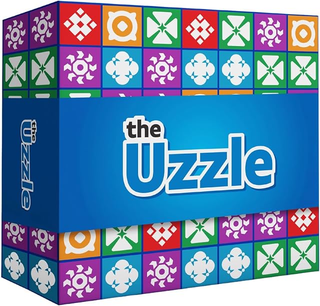 Jeu de Société The Uzzle 3.0, Jeux de Société Familiaux Populaires pour Adultes, Convient aux Enfants et Adultes, Jeux de Casse-Tête en Blocs de Motifs, Jeux de Classe pour Enfants et Adultes à partir de 4 ans